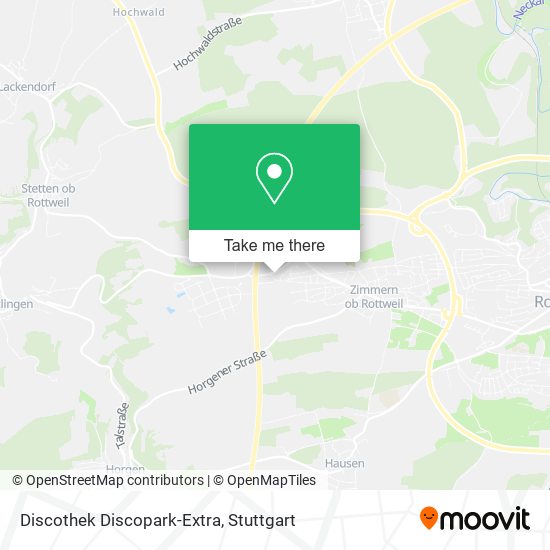 Discothek Discopark-Extra map