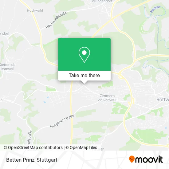 Карта Betten Prinz