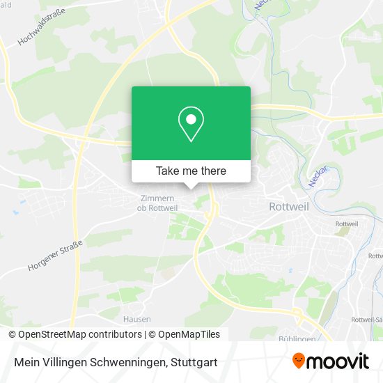 Карта Mein Villingen Schwenningen