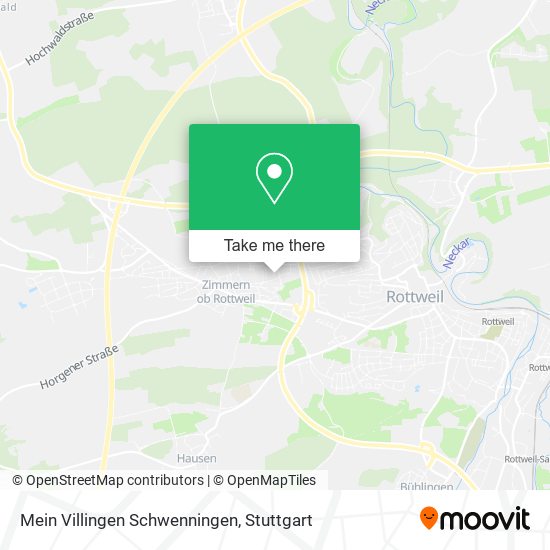 Mein Villingen Schwenningen map