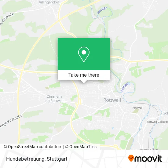 Карта Hundebetreuung