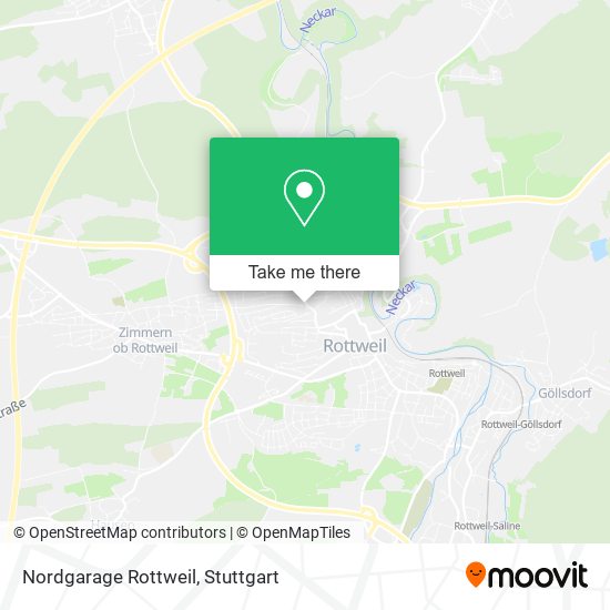 Карта Nordgarage Rottweil