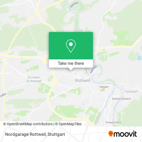 Карта Nordgarage Rottweil