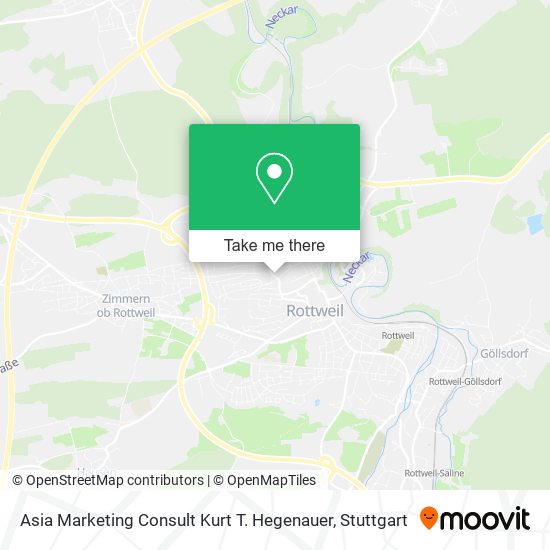 Asia Marketing Consult Kurt T. Hegenauer map