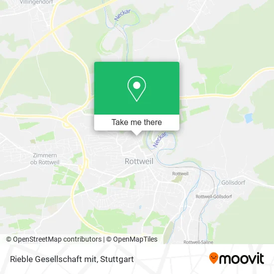 Карта Rieble Gesellschaft mit