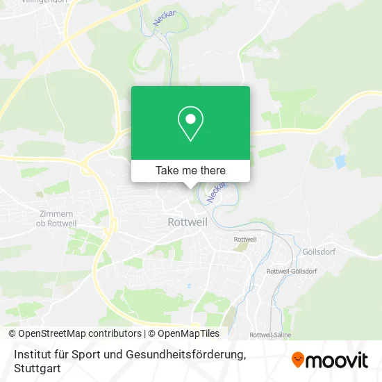 Карта Institut für Sport und Gesundheitsförderung