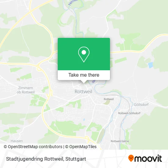 Карта Stadtjugendring Rottweil