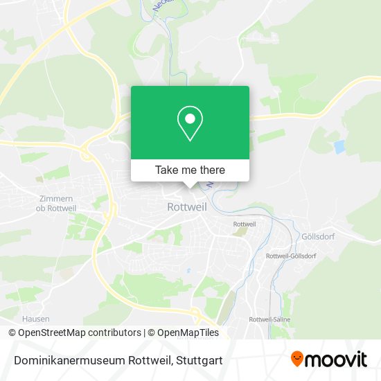 Карта Dominikanermuseum Rottweil