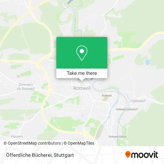 Карта Öffentliche Bücherei
