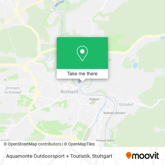 Карта Aquamonte Outdoorsport + Touristik