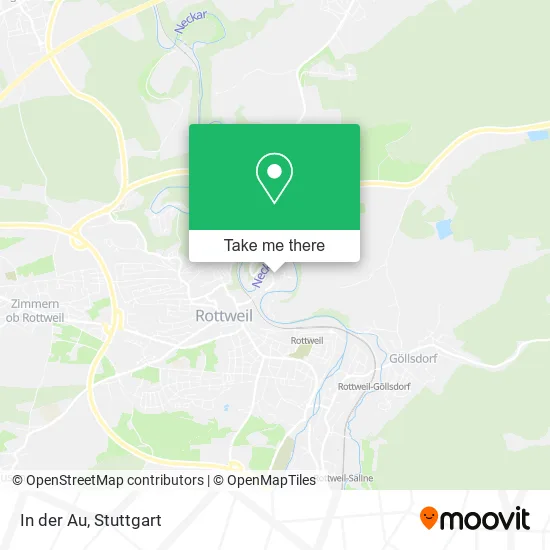 Карта In der Au