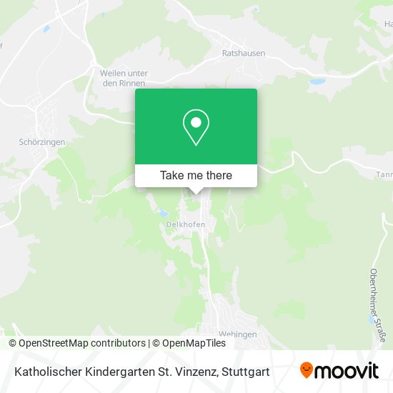 Katholischer Kindergarten St. Vinzenz map