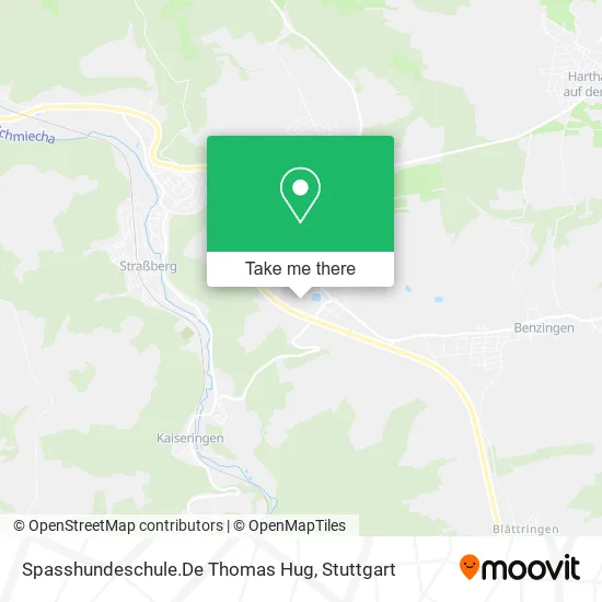 Карта Spasshundeschule.De Thomas Hug