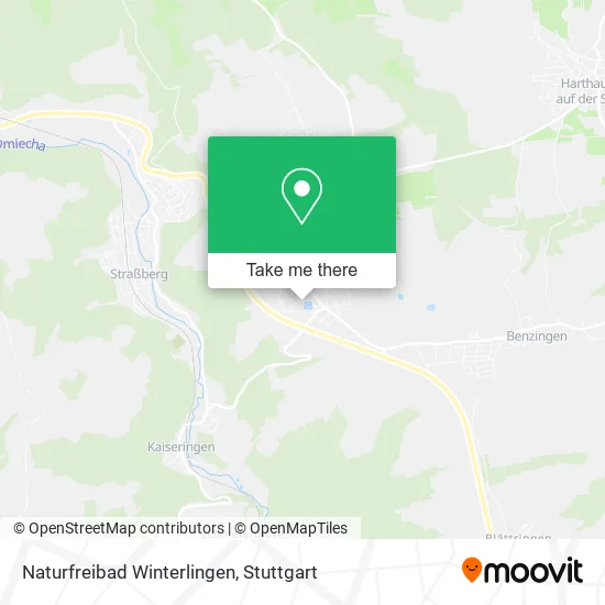 Карта Naturfreibad Winterlingen