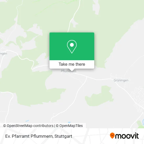 Карта Ev. Pfarramt Pflummern