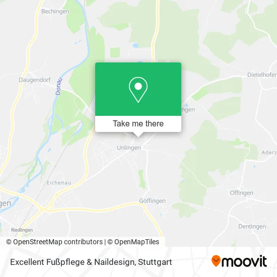Карта Excellent Fußpflege & Naildesign