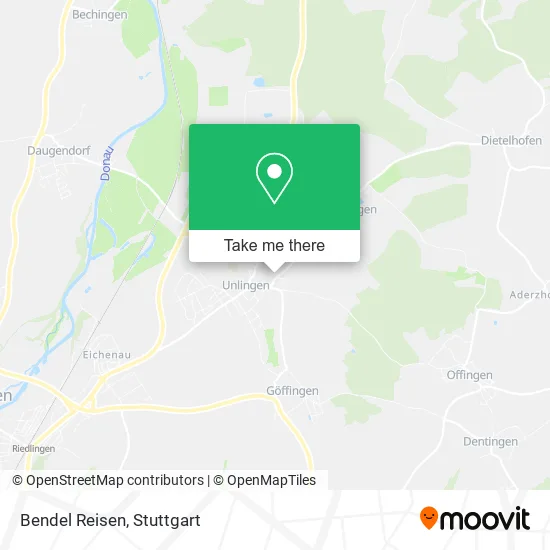 Карта Bendel Reisen