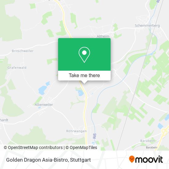 Golden Dragon Asia-Bistro map