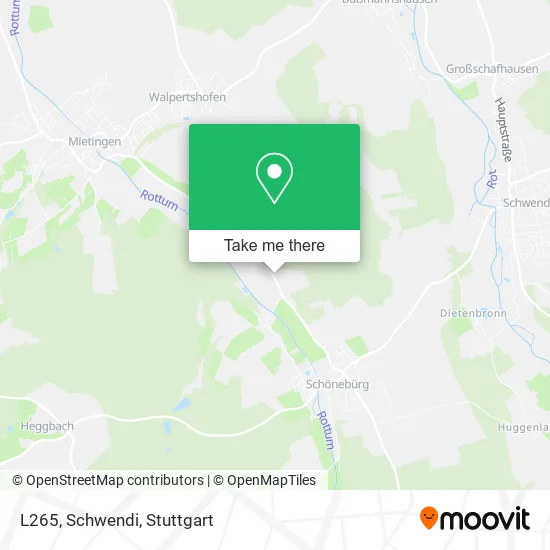 Карта L265, Schwendi