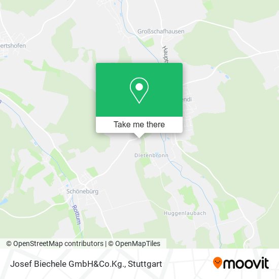 Josef Biechele GmbH&Co.Kg. map