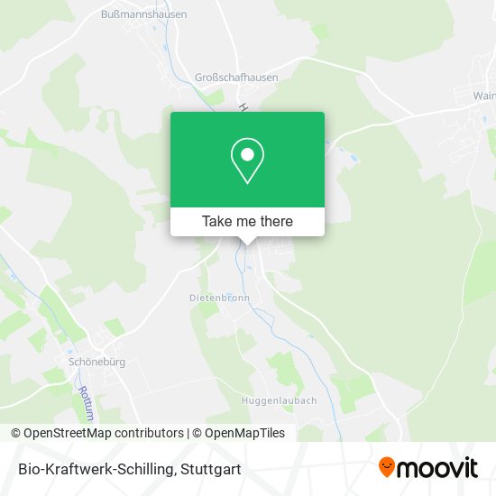 Bio-Kraftwerk-Schilling map