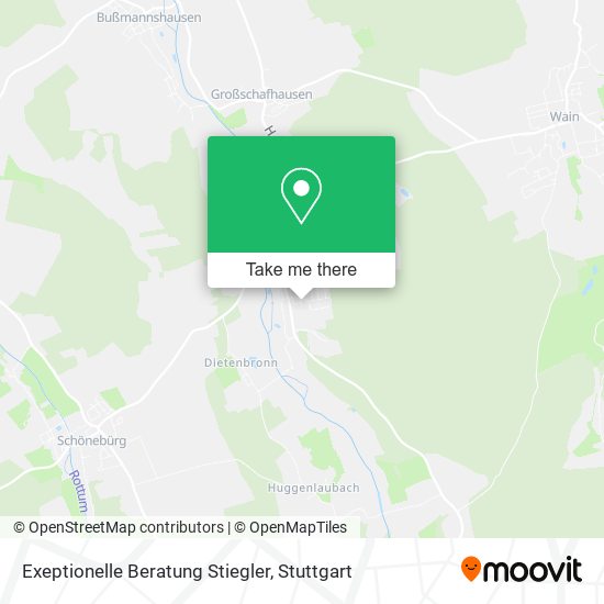 Exeptionelle Beratung Stiegler map
