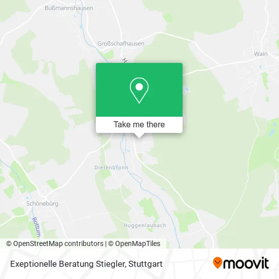 Карта Exeptionelle Beratung Stiegler