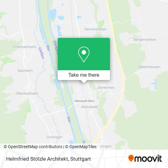 Helmfried Stölzle Architekt map