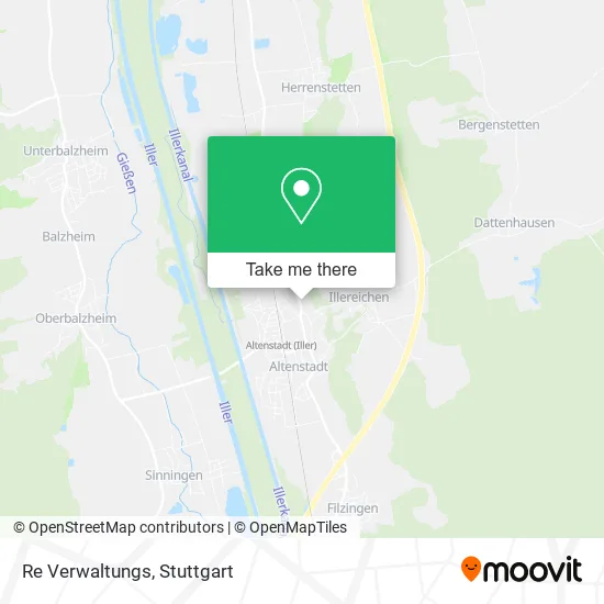 Карта Re Verwaltungs