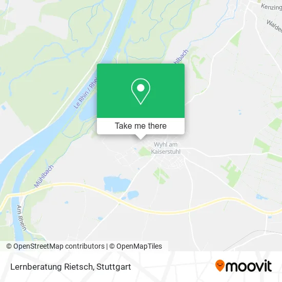 Карта Lernberatung Rietsch