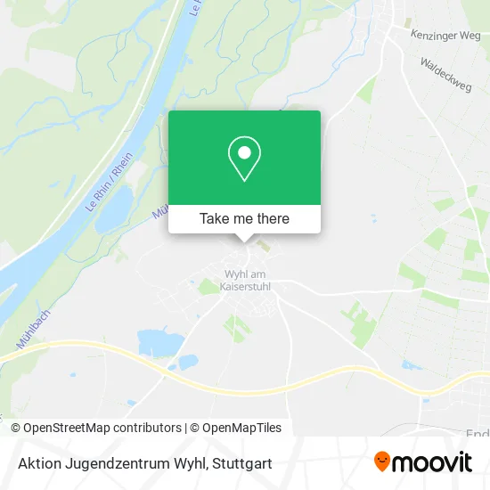 Карта Aktion Jugendzentrum Wyhl