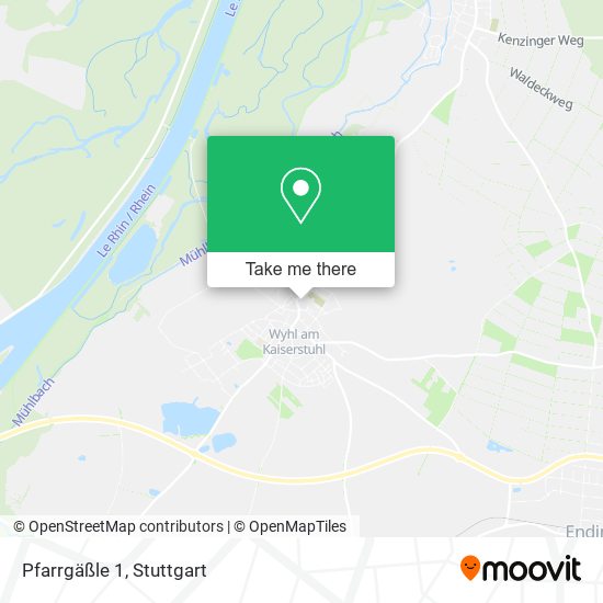 Pfarrgäßle 1 map