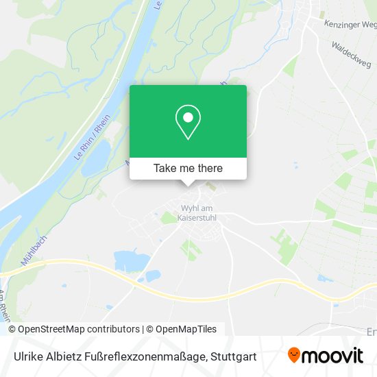 Ulrike Albietz Fußreflexzonenmaßage map