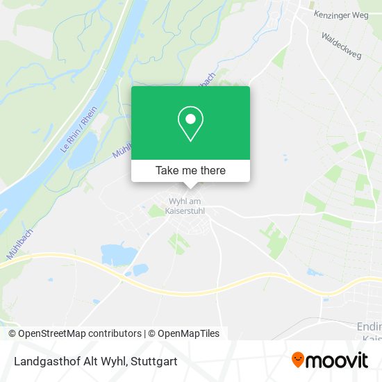 Landgasthof Alt Wyhl map