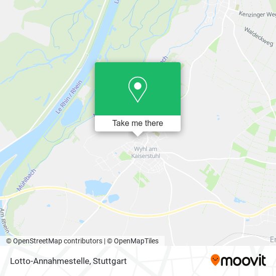 Lotto-Annahmestelle map