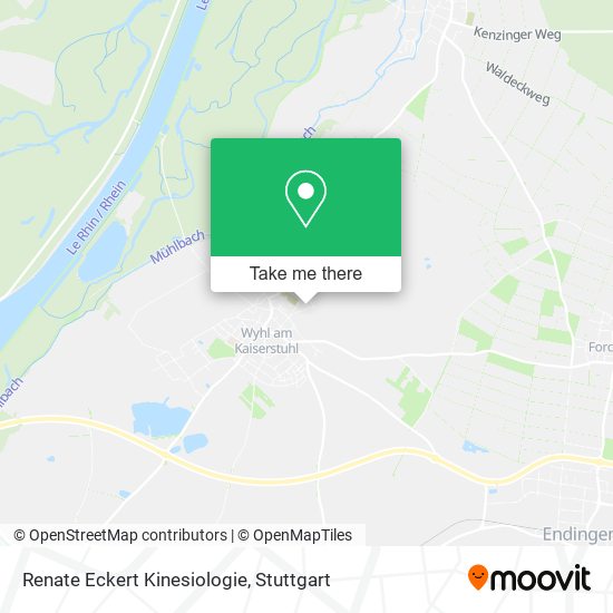 Renate Eckert Kinesiologie map