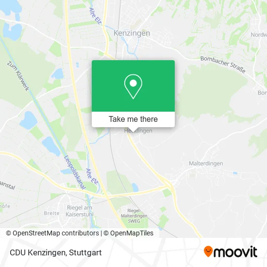 Карта CDU Kenzingen