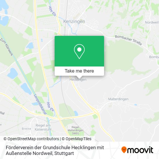 Förderverein der Grundschule Hecklingen mit Außenstelle Nordweil map