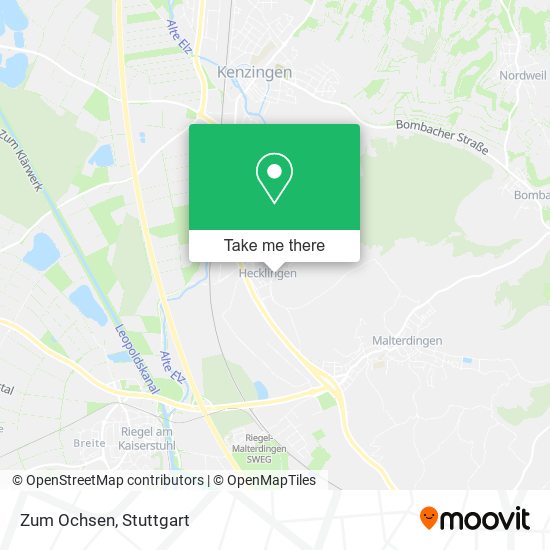Карта Zum Ochsen