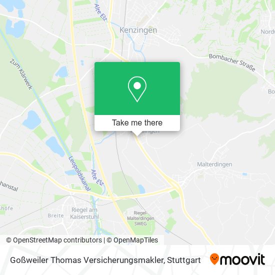 Goßweiler Thomas Versicherungsmakler map