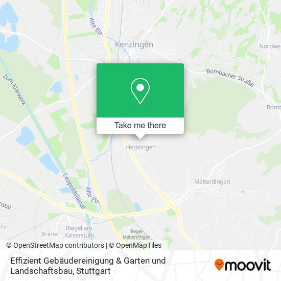 Effizient Gebäudereinigung & Garten und Landschaftsbau map