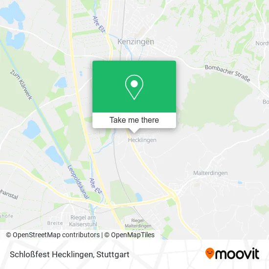 Карта Schloßfest Hecklingen