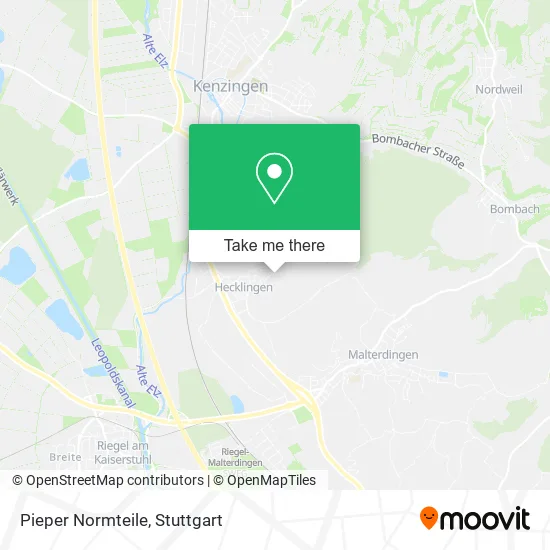 Карта Pieper Normteile