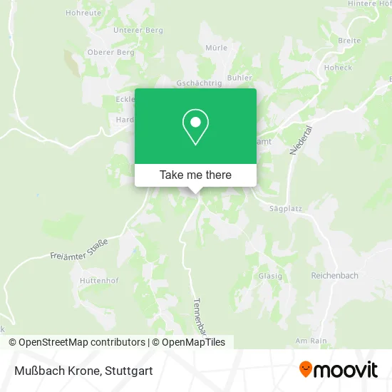Карта Mußbach Krone
