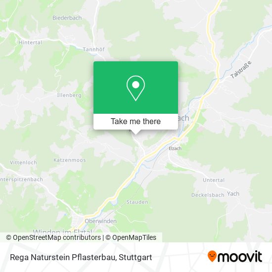 Rega Naturstein Pflasterbau map