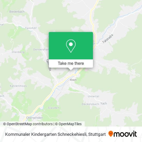 Kommunaler Kindergarten Schneckehiesli map