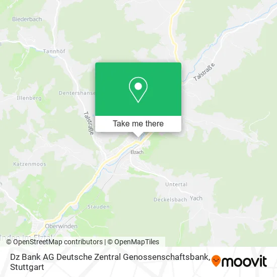 Карта Dz Bank AG Deutsche Zentral Genossenschaftsbank