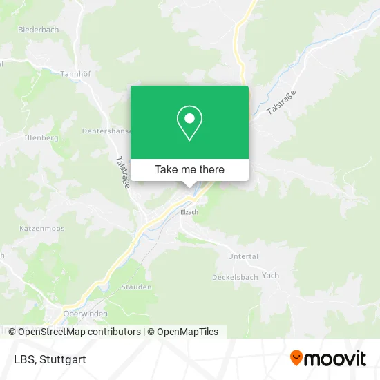 Карта LBS