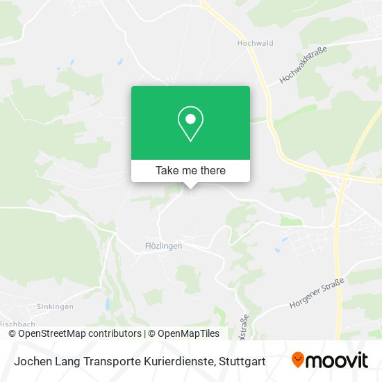 Карта Jochen Lang Transporte Kurierdienste