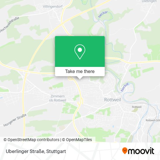 Uberlinger Straße map